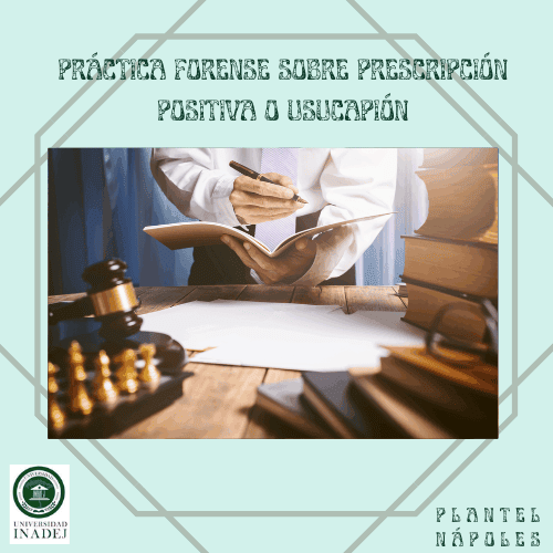 PRESCRIPCIÓN POSITIVA