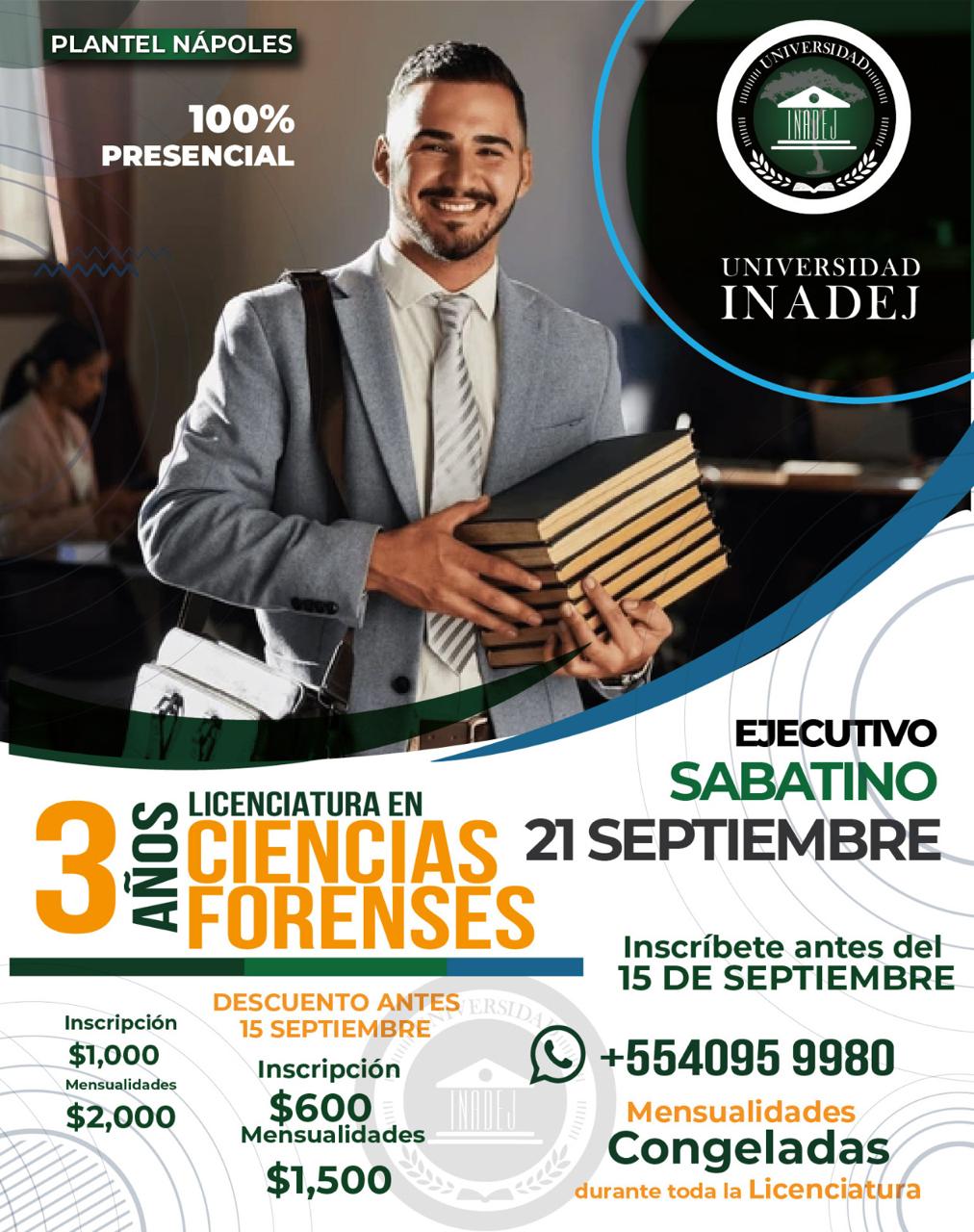 Licenciatura en Ciencias Forenses Sabatino